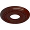 Ekena Millwork Jackson Ceiling Medallion (Fits Canopies up to 7 3/8"), 12 1/4"OD x 4"ID x 1 1/8"P, Brushed Mahogany CM12JABMF - alternate 6